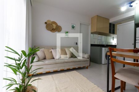 Studio - Sala de apartamento à venda com 1 quarto, 38m² em Água Branca, São Paulo