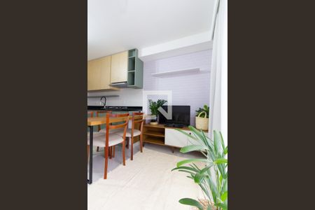 Studio - Sala de apartamento à venda com 1 quarto, 38m² em Água Branca, São Paulo