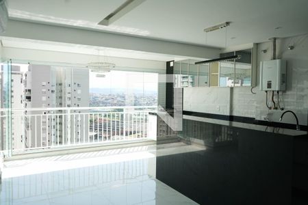 Sala de apartamento à venda com 1 quarto, 62m² em Vila Anastácio, São Paulo