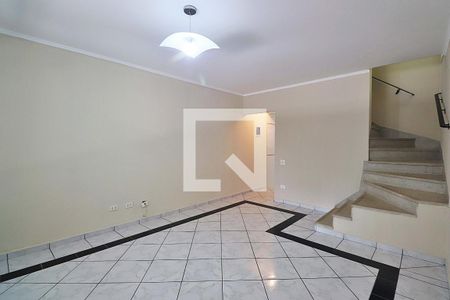 Sala de casa à venda com 3 quartos, 187m² em Vila Scarpelli, Santo André