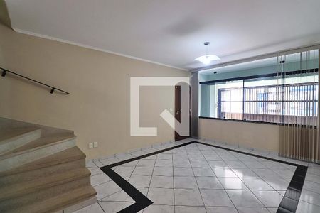 Sala de casa à venda com 3 quartos, 187m² em Vila Scarpelli, Santo André