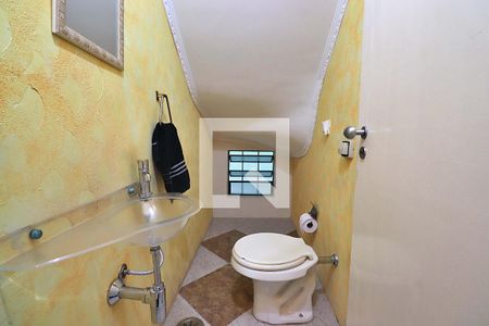 Lavabo de casa à venda com 3 quartos, 187m² em Vila Scarpelli, Santo André