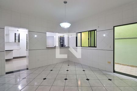 Sala de Jantar de casa à venda com 3 quartos, 187m² em Vila Scarpelli, Santo André