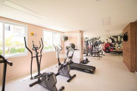 Apartamento para alugar com 45m², 2 quartos e 1 vaga Apartamento para alugar com 45m², 2 quartos e 1 vagaÁrea comum - Academia