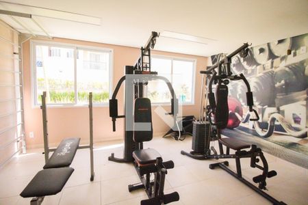 Apartamento para alugar com 45m², 2 quartos e 1 vaga Apartamento para alugar com 45m², 2 quartos e 1 vagaÁrea comum - Academia