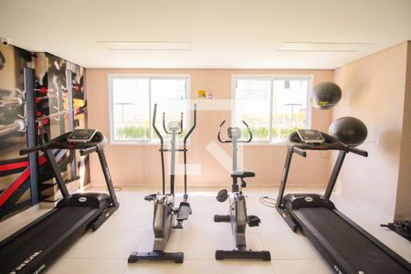 Apartamento para alugar com 45m², 2 quartos e 1 vaga Apartamento para alugar com 45m², 2 quartos e 1 vagaÁrea comum - Academia