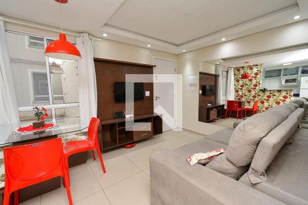 Sala de apartamento para alugar com 2 quartos, 42m² em Vila Alzira, Guarulhos