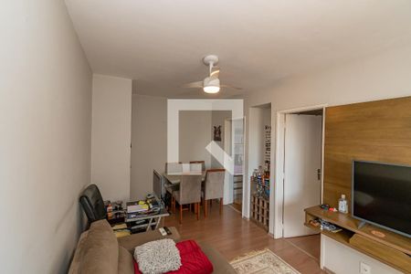 Sala de Estar/Jantar  de apartamento para alugar com 1 quarto, 56m² em Centro, Campinas