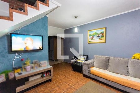 Sala de casa à venda com 3 quartos, 160m² em Vila Curuçá, Santo André