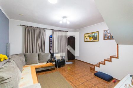 Sala de casa à venda com 3 quartos, 160m² em Vila Curuçá, Santo André