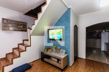 Sala de casa à venda com 3 quartos, 160m² em Vila Curuçá, Santo André