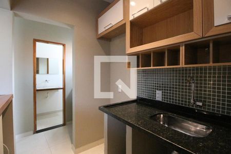 Cozinha de kitnet/studio para alugar com 1 quarto, 40m² em Vila Mimosa, Campinas