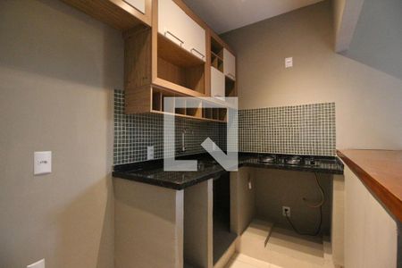 Cozinha de kitnet/studio para alugar com 1 quarto, 40m² em Vila Mimosa, Campinas