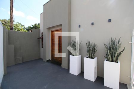 FAchada da casa de kitnet/studio para alugar com 1 quarto, 40m² em Vila Mimosa, Campinas