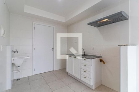 Sala e Cozinha de apartamento para alugar com 1 quarto, 27m² em Cambuci, São Paulo