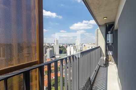 Apartamento para alugar com 62m², 2 quartos e 1 vagaVaranda do quarto e suíte
