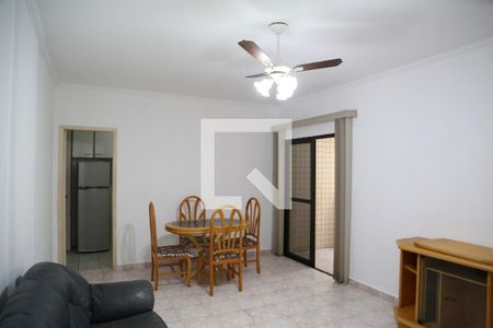 SALA de apartamento para alugar com 2 quartos, 79m² em Guilhermina, Praia Grande