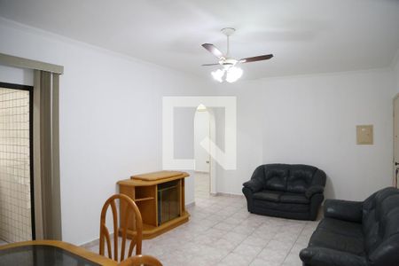 SALA de apartamento para alugar com 2 quartos, 79m² em Guilhermina, Praia Grande