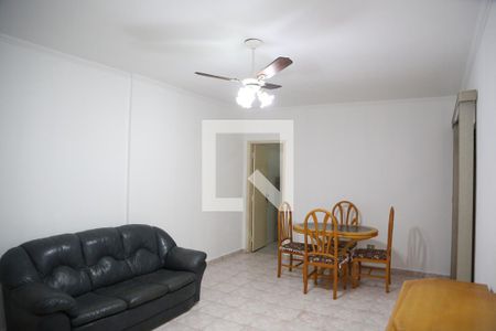 SALA de apartamento para alugar com 2 quartos, 79m² em Guilhermina, Praia Grande