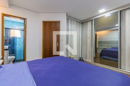 Suíte de apartamento à venda com 1 quarto, 100m² em Vila Pires, Santo André