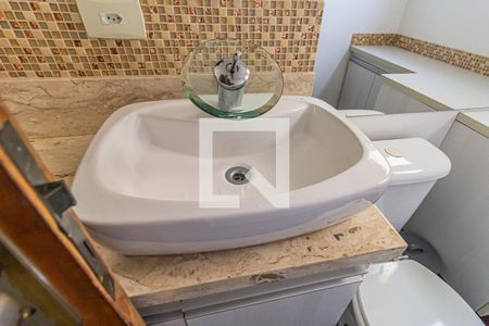 Apartamento à venda com 100m², 1 quarto e 2 vagasDetalhe do banheiro