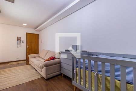 Sala de apartamento à venda com 1 quarto, 100m² em Vila Pires, Santo André