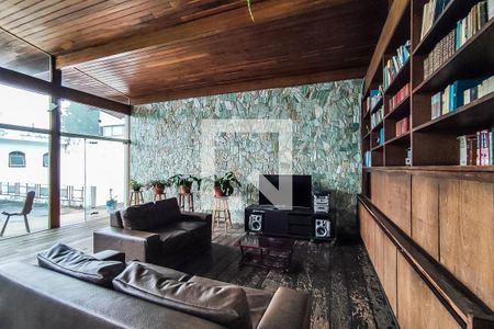 Sala de casa para alugar com 6 quartos, 548m² em Morumbi, São Paulo