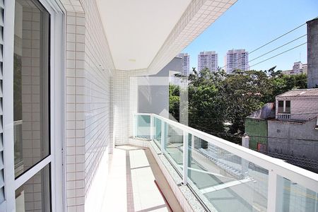 Apartamento à venda com 65m², 2 quartos e 1 vagaVaranda do Quarto 1 - Suíte