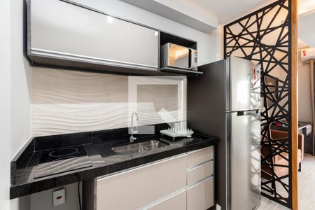 Studio à venda com 32m², 1 quarto e sem vagaCozinha