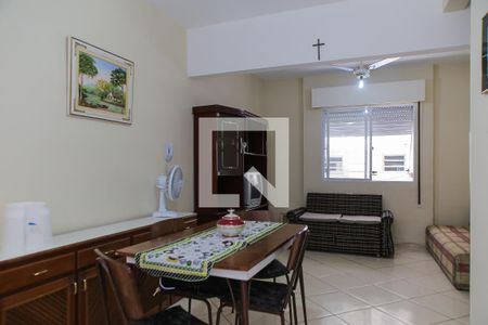 Sala de apartamento para alugar com 1 quarto, 60m² em Boqueirão, Santos