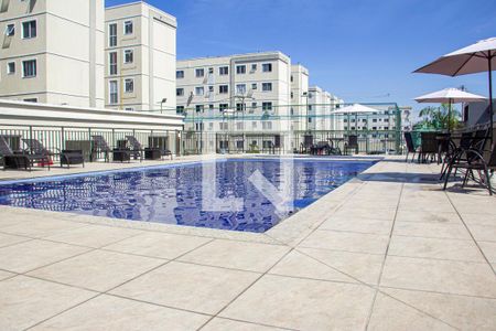 Área comum - Piscina de apartamento para alugar com 2 quartos, 50m² em Vila Lage, São Gonçalo