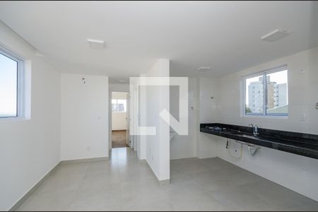Sala de apartamento para alugar com 2 quartos, 62m² em Alto Caiçaras, Belo Horizonte