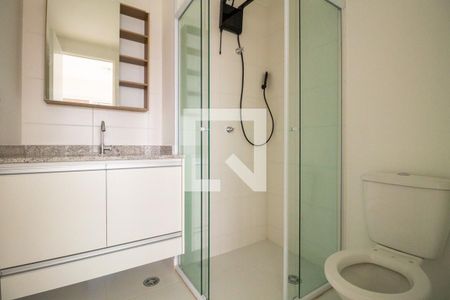 Studio à venda com 27m², 1 quarto e sem vagaBanheiro 