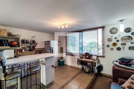 Sala de apartamento à venda com 1 quarto, 45m² em Vila Tramontano, São Paulo