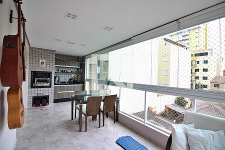 Varanda gourmet de apartamento à venda com 3 quartos, 131m² em Anchieta, São Bernardo do Campo