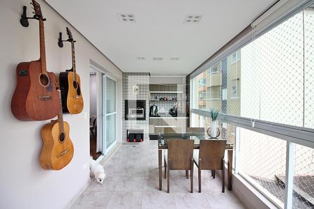 Varanda gourmet de apartamento à venda com 3 quartos, 131m² em Anchieta, São Bernardo do Campo