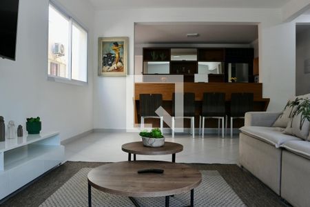 Sala de casa para alugar com 4 quartos, 180m² em Jardim Las Palmas, Guarujá