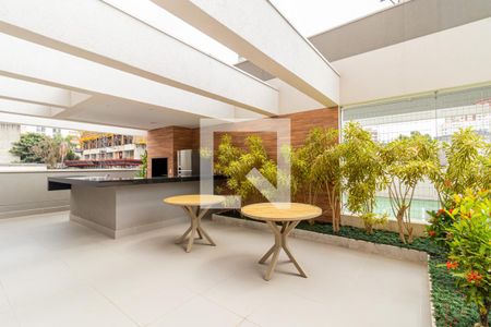 Studio à venda com 50m², 1 quarto e 1 vagaChurrasqueira