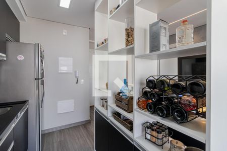 Studio à venda com 50m², 1 quarto e 1 vagaCozinha 