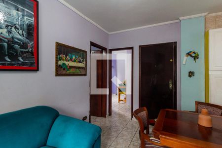 Sala de apartamento para alugar com 2 quartos, 56m² em Vila Tupi, Praia Grande