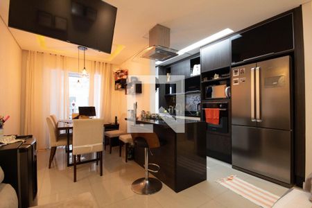 Sala de apartamento para alugar com 2 quartos, 60m² em Jaguaribe, Osasco
