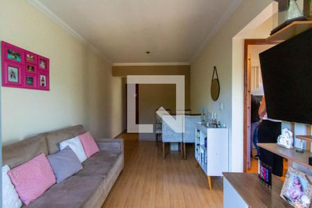 Sala de apartamento para alugar com 2 quartos, 48m² em Jardim Sabiá, Cotia