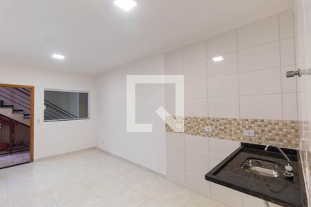Sala/Cozinha de apartamento para alugar com 2 quartos, 46m² em Cidade Patriarca, São Paulo
