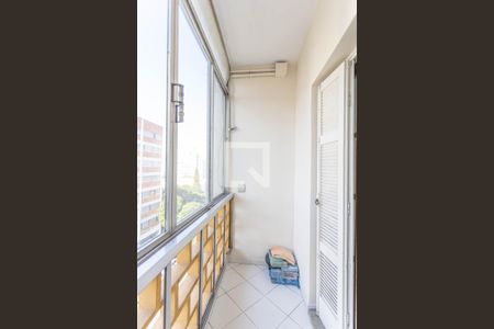 Varanda Quarto de kitnet/studio para alugar com 1 quarto, 33m² em Campos Elíseos, São Paulo