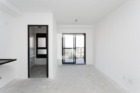 Sala/Cozinha de Apartamento com 1 quarto, 52m² Pinheiros