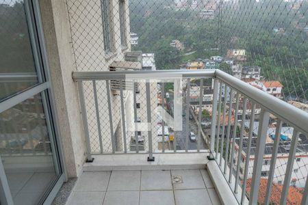 Varanda da Sala de apartamento para alugar com 2 quartos, 70m² em Santa Rosa, Niterói