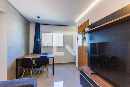 Sala de apartamento à venda com 2 quartos, 100m² em Vila Metalúrgica, Santo André