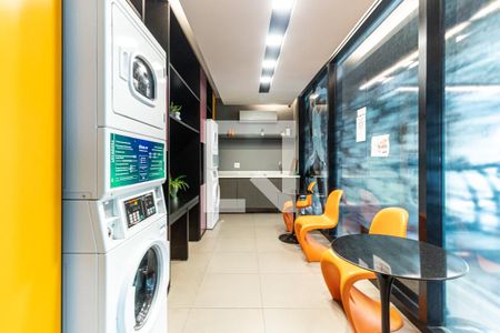 Studio à venda com 26m², 1 quarto e sem vagaLavanderia