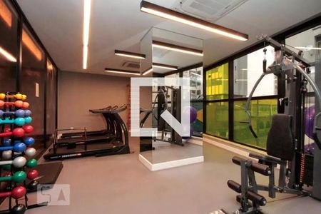 Studio à venda com 26m², 1 quarto e sem vagaAcademia