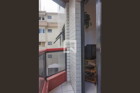 varanda de apartamento para alugar com 2 quartos, 65m² em Boqueirão, Praia Grande
